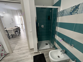 Bagno casa il tramonto